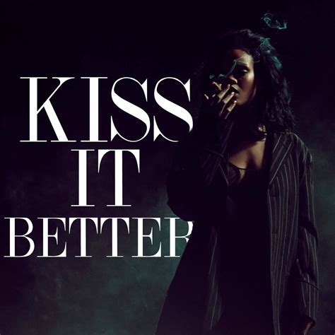 kissing it better